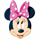 Silueta Minnie Mouse 1 - 1 hoja con 1 Silueta de aprox.20 cm. FPD9005A