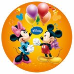 Minnie Mouse y Mickey Mouse 2 - 1 hoja con 1 circulo de 20 cm. FPD9006C