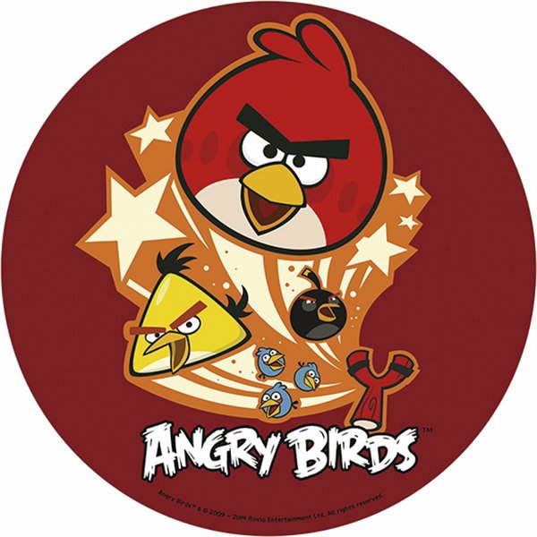 Angry Birds 2 - 1 hoja con 1 circulo de 20 cm. FPD9008B