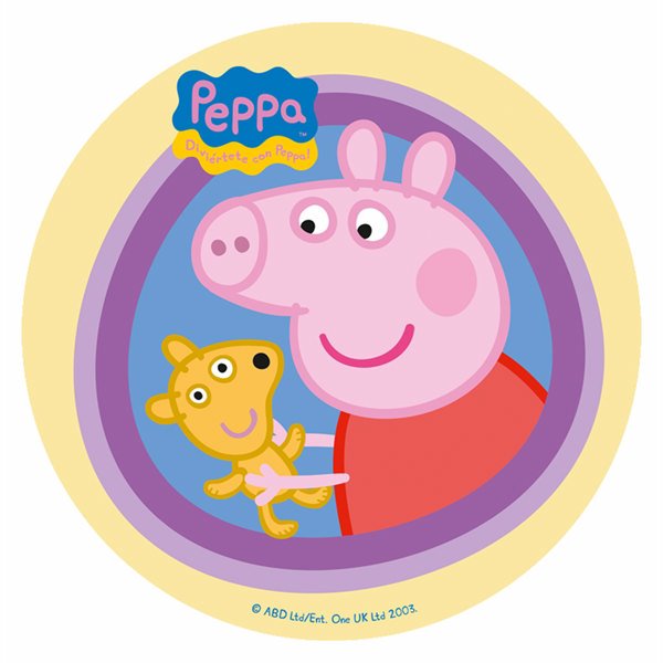 20 PICS COMESTIBLES EN AZYME - PEPPA PIG